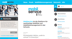 Desktop Screenshot of mobilservice.ch